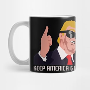 Keep America Great Pop Art - Trump Number One Mug